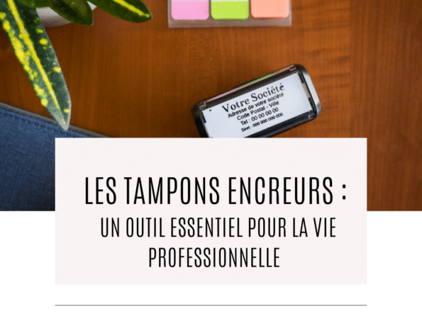 Tampons personnalisés pour artisans