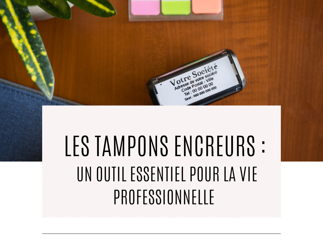 Tampons personnalisés pour artisans