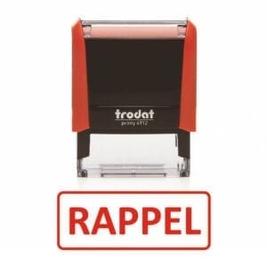 TAMPON TRODAT 4912 Formule "RAPPEL"
