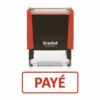 Tampon TRODAT 4912 'PAYÉ' : idéal pour marquer vos documents rapidement. Impression nette et durable pour une gestion efficace et professionnelle.