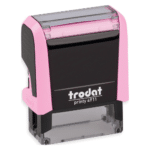 Tampon encreur TRODAT spécial Textile - Rose pastel