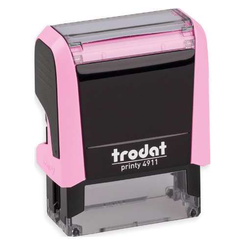 Tampon encreur TRODAT spécial Textile - Rose pastel